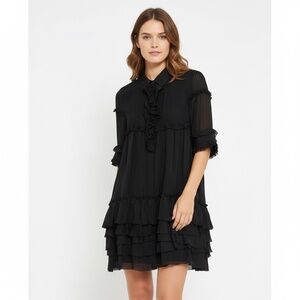 Women's black Nysense dress, size 4.